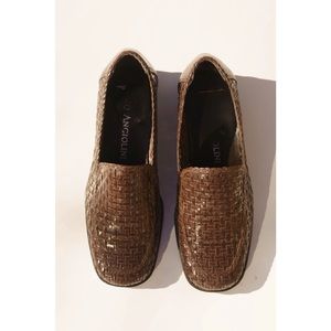 VTG Anzo Angiolini Woven Loafers